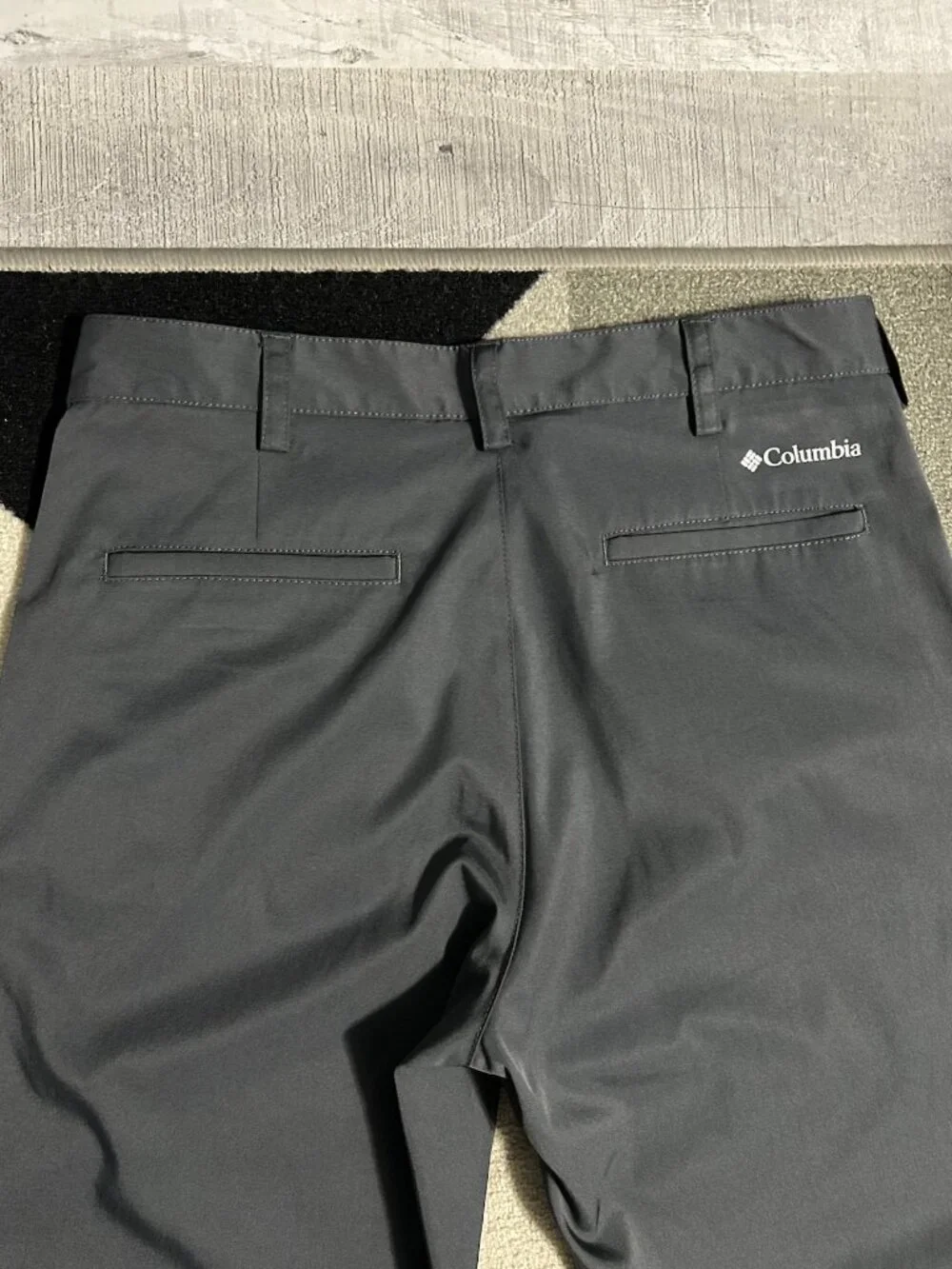 Columbia Men's Gray Golf Omni-Wick Stableford Straight Leg Pants Size 32 X 30